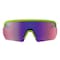 Ergodyne AEGIR-MI, Safety Glasses, Purple Mirror Lens, Lime Frame, Half-Frame AEGIR-MI - alternate 3